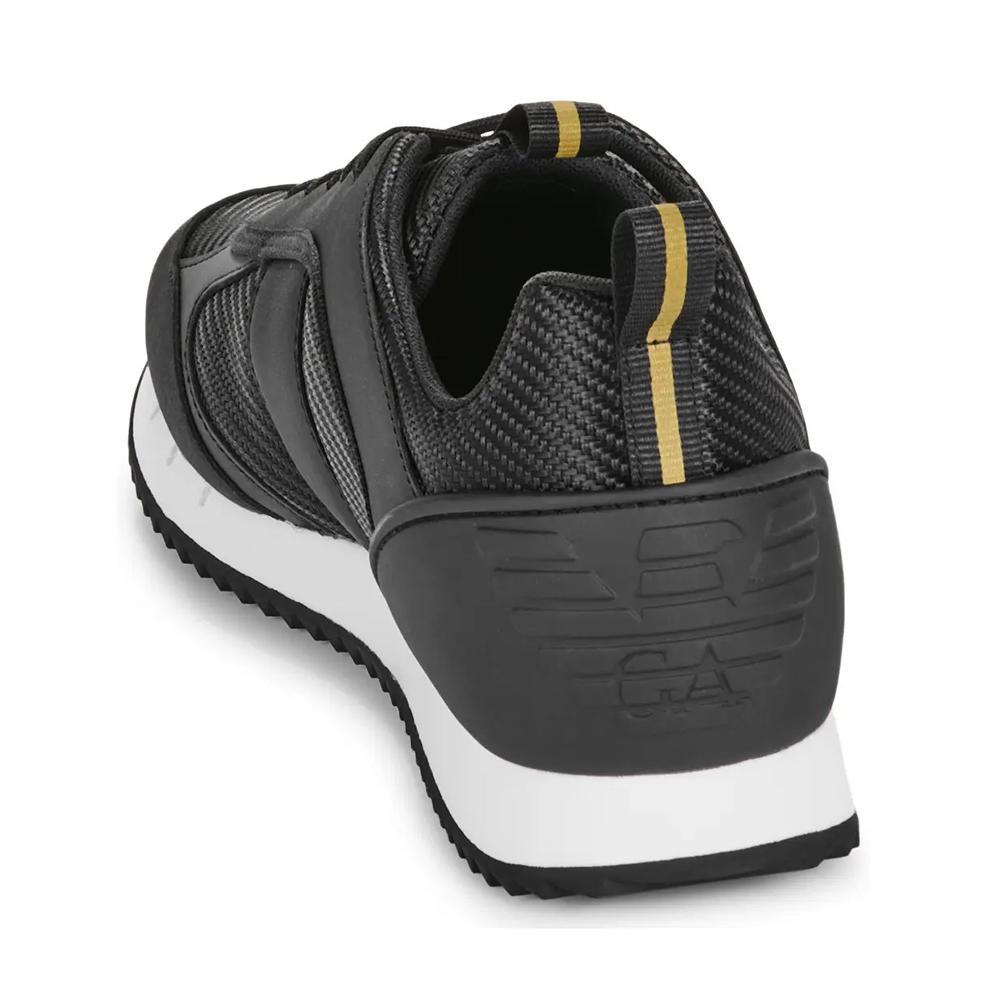 ea7 scarpe ea7. nero/oro - foto 3