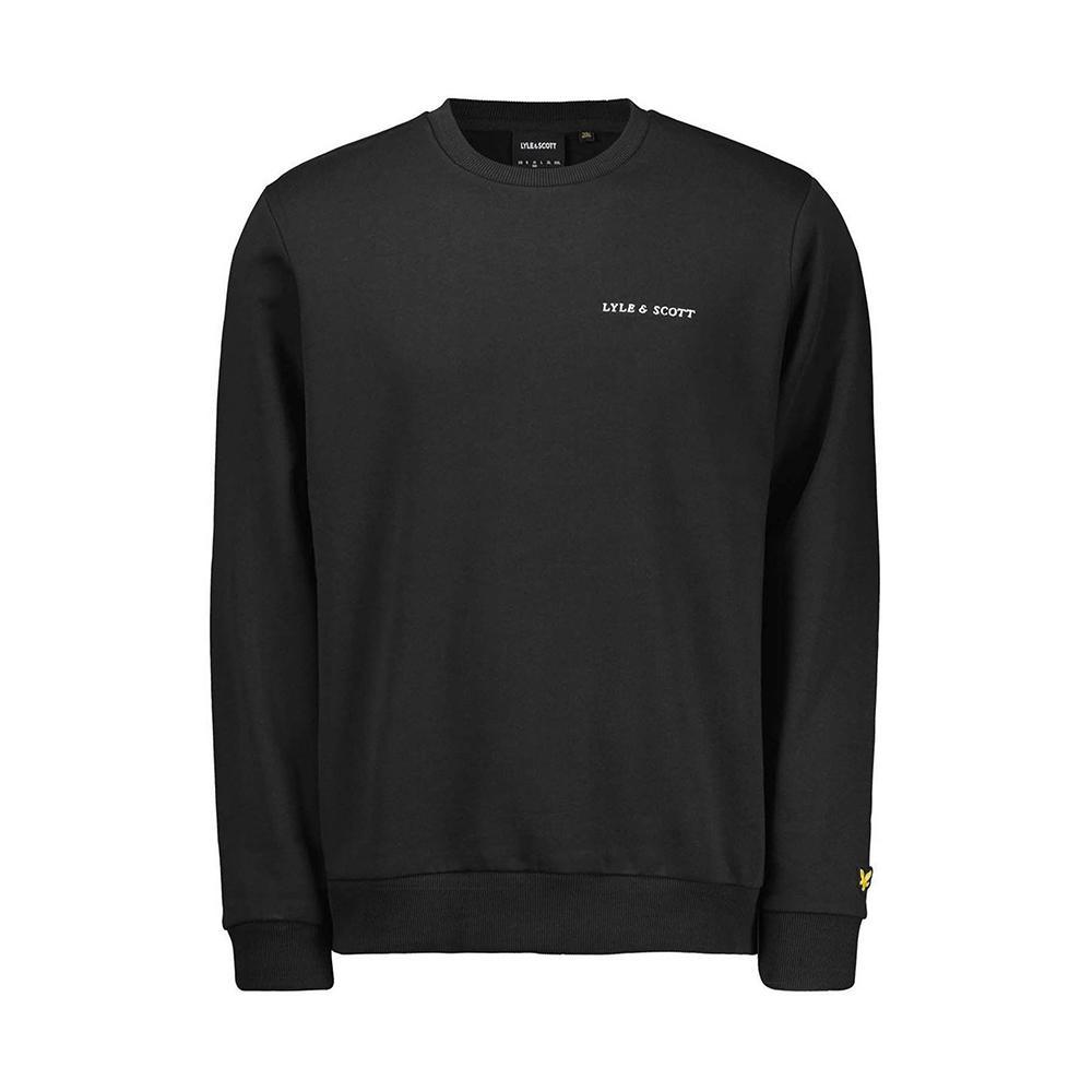 lyle&scott felpa lyle & scott. nero - foto 1