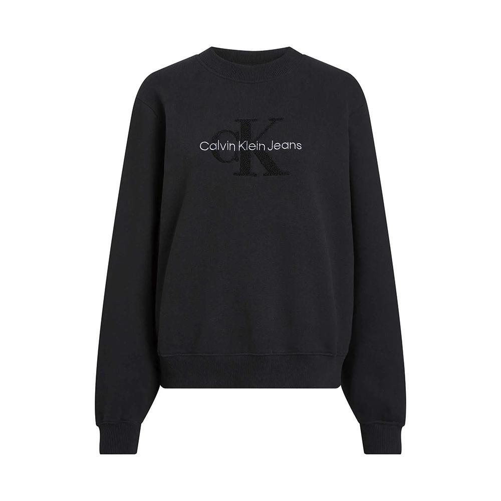 calvin klein felpa calvin klein. nero - foto 1
