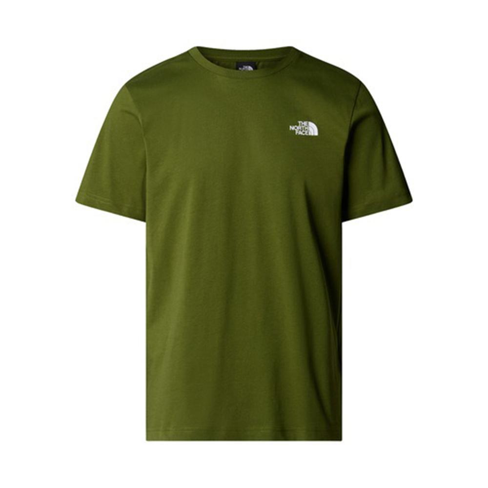 the north face t-shirt the north face. verde militare - foto 1