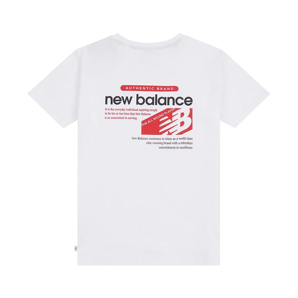 new balance t-shirt new balance. bianco - foto 2