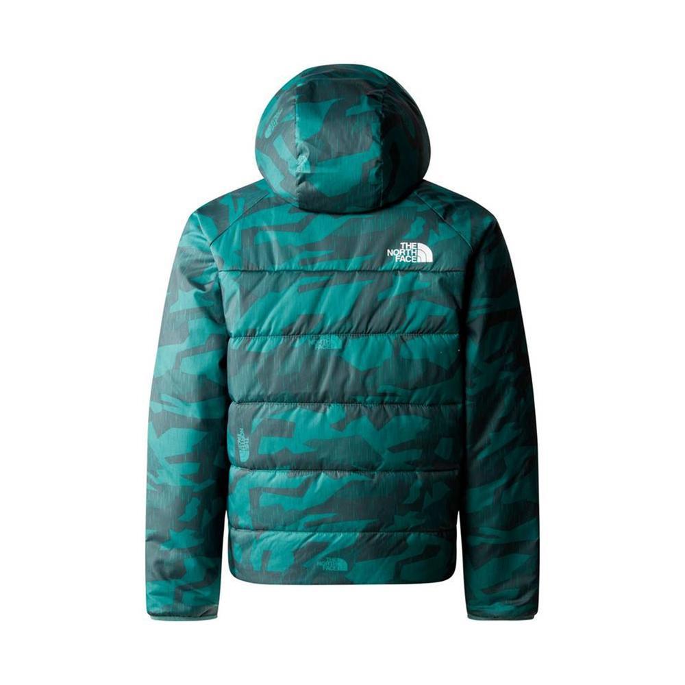 the north face giubbotto the north face. nero/verde - foto 2