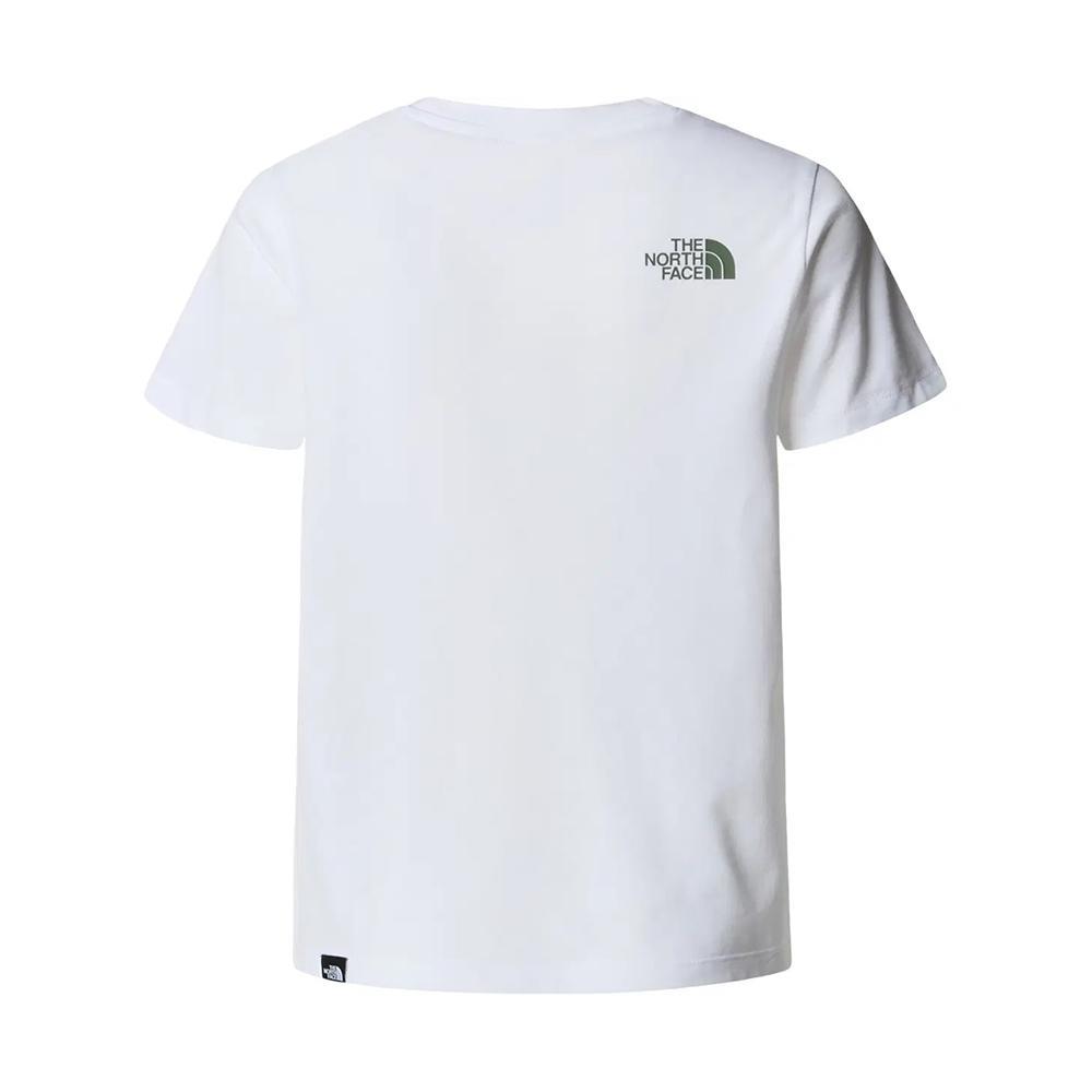 the north face t-shirt the north face. bianco - foto 2
