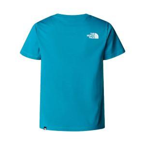 T-shirt . petrolio