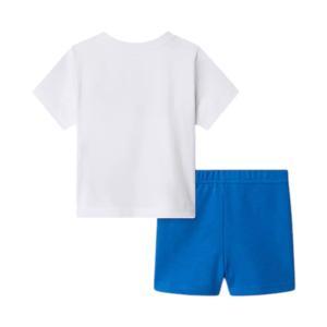 Completo . bianco/turchese