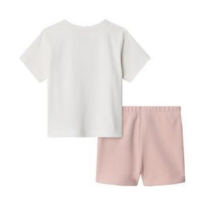 Completo . bianco/rosa