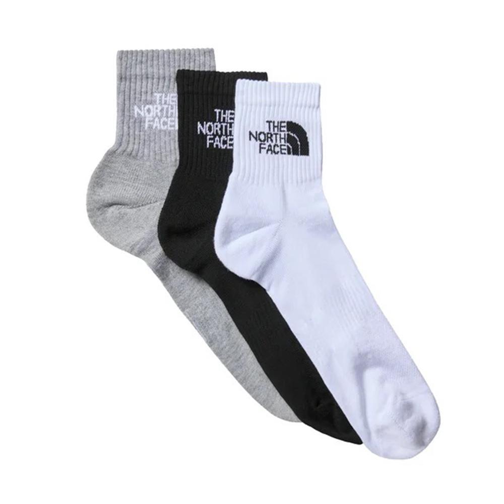 the north face calzini the north face. grigio/bianco/nero - foto 1