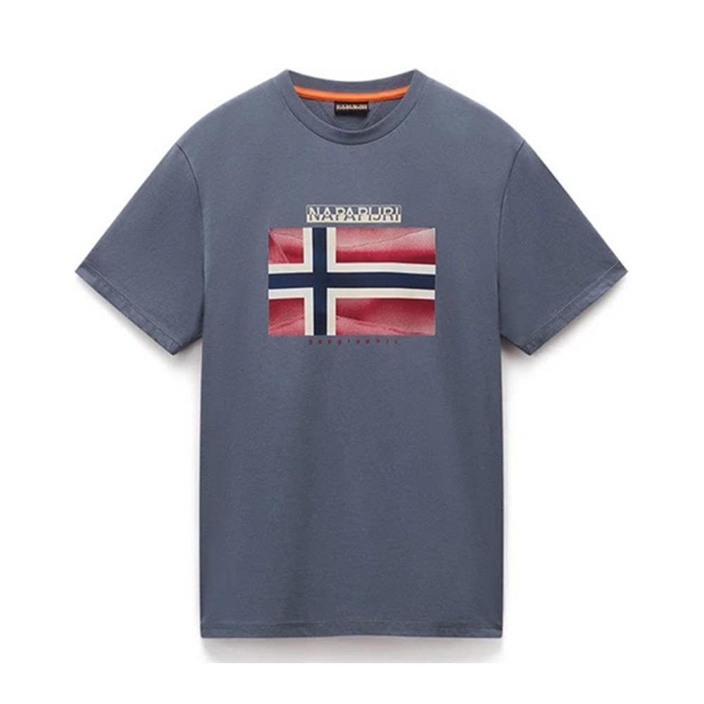 napapijri t-shirt napapijri. grigio - foto 1