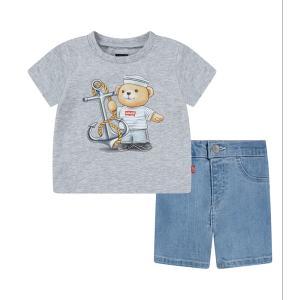 Completo levi's. grigio/denim