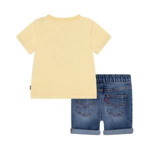 Completo levi's. giallo/denim