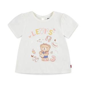T-shirt levi's. panna