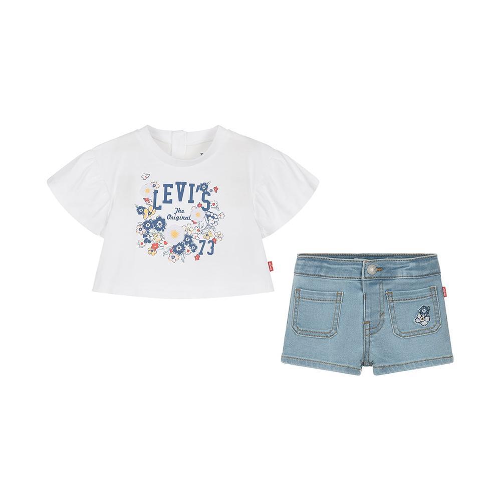 levis completo levi's. bianco/denim - foto 1