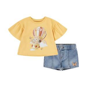 Completo levi's. giallo/denim