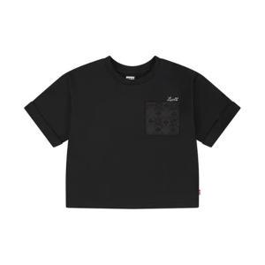 T-shirt levi's. nero