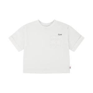 T-shirt levi's. bianco