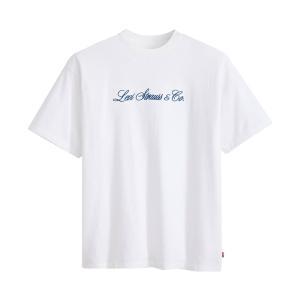 T-shirt levi's. bianco