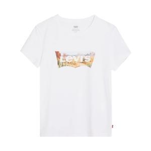 T-shirt levi's. bianco