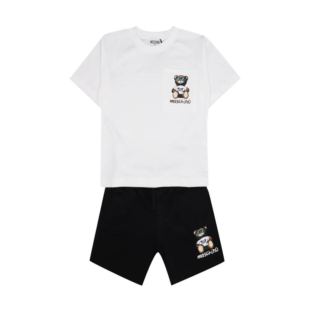 moschino completo moschino. bianco/nero - foto 1