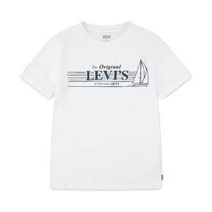 T-shirt levi's. bianco