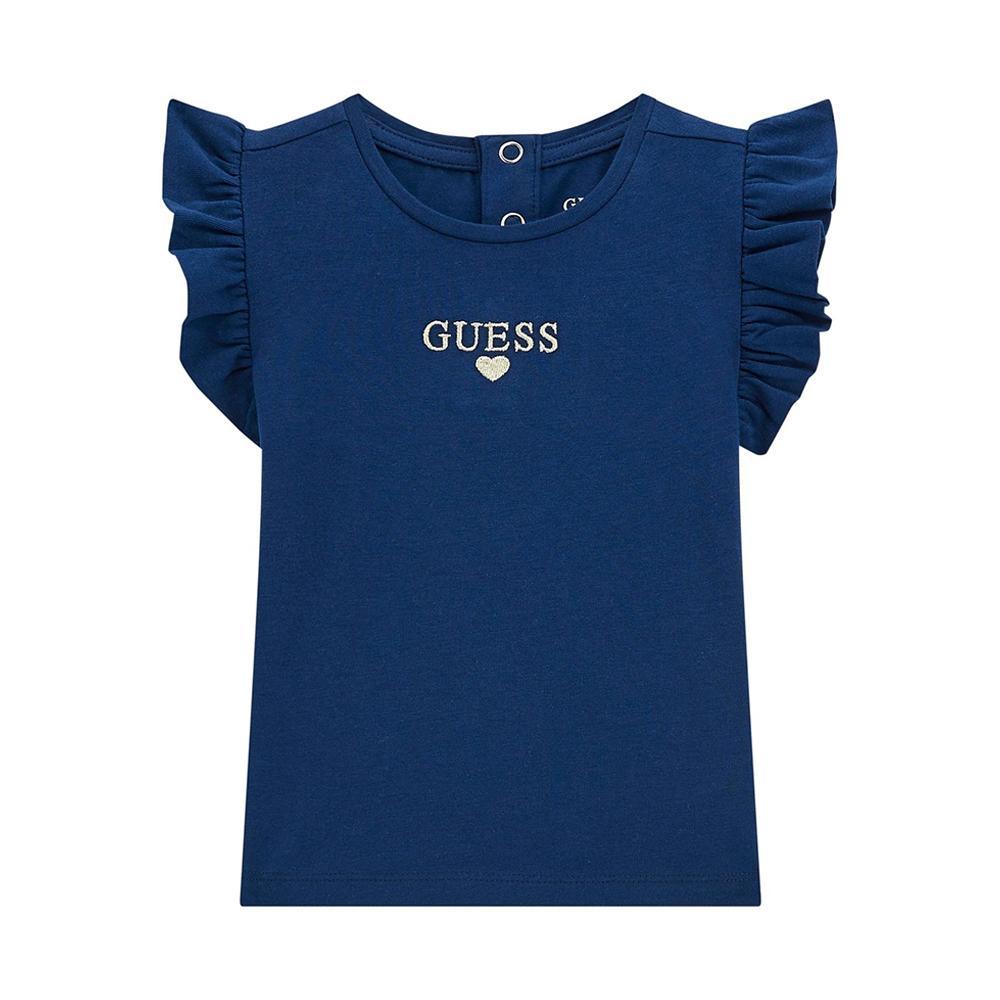 guess t-shirt guess. blu - foto 1