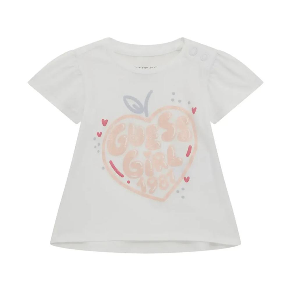 guess t-shirt guess. bianco - foto 1