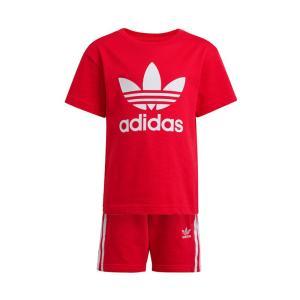 Completo adidas. rosso