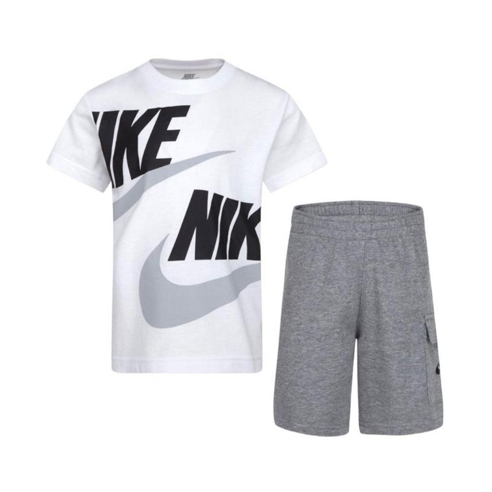 nike completo nike. bianco/grigio - foto 1