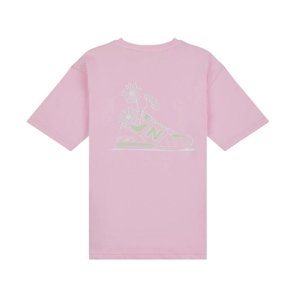 new balance t-shirt new balance. rosa - foto 2
