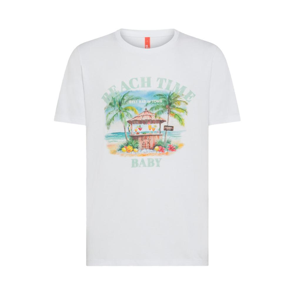 sun68 t-shirt sun68. bianco - foto 1