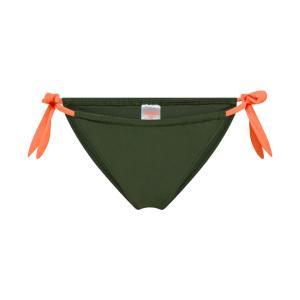 Slip mare . verde/arancio