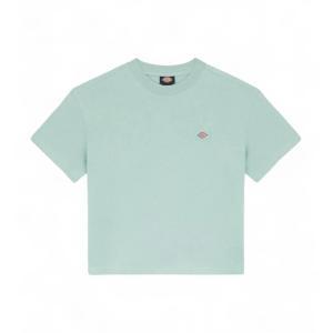 T-shirt . verde acqua