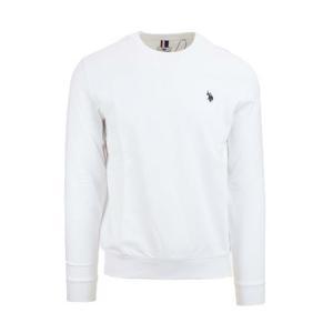 Felpa u.s. polo assn. bianco
