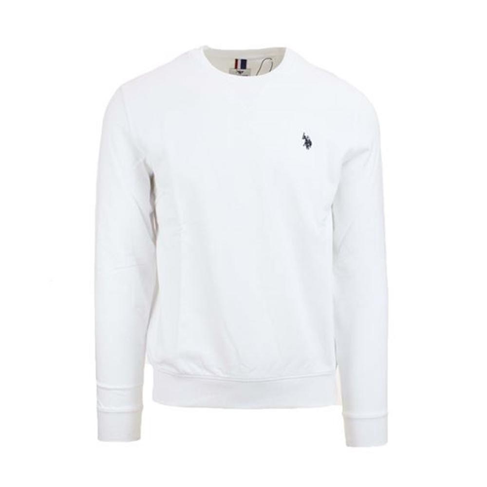 us polo assn a felpa u.s. polo assn. bianco - foto 1