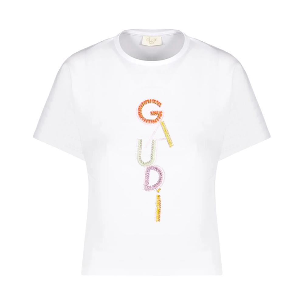 gaudi t-shirt gaudi. bianco - foto 1