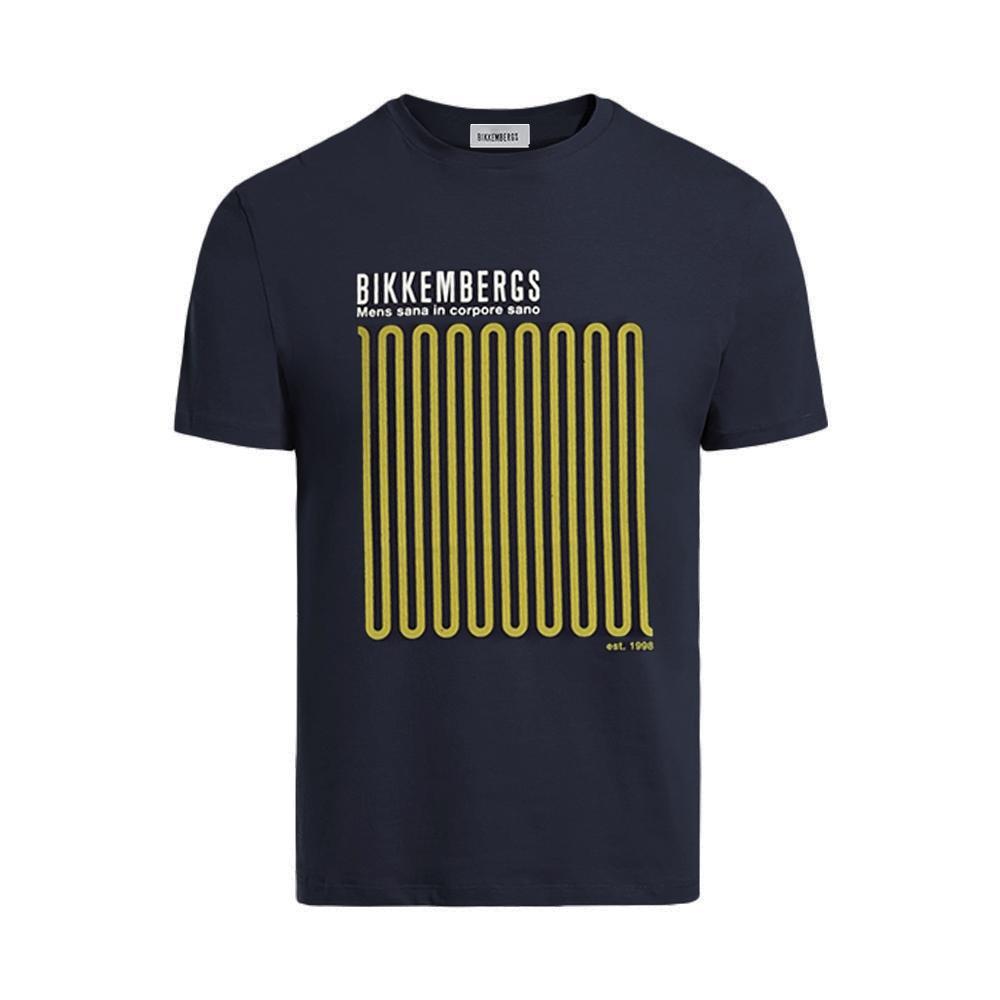 bikkembergs t-shirt bikkembergs. blu - foto 1