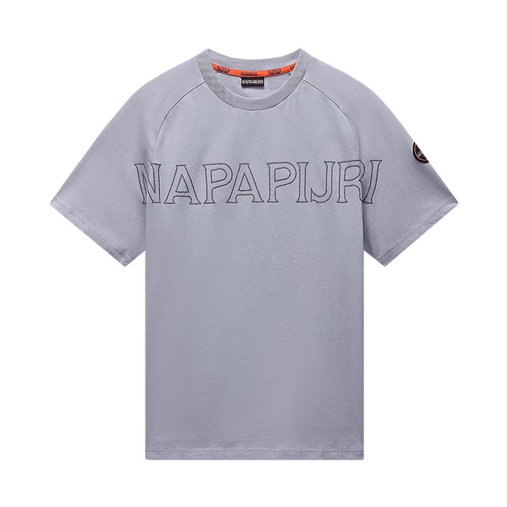 napapijri t-shirt napapijri. grigio chiaro - foto 1