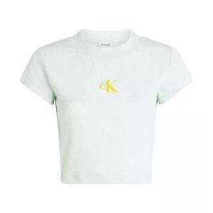 T-shirt . verde acqua
