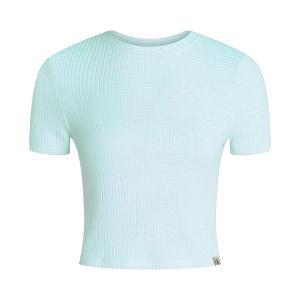 T-shirt . verde acqua