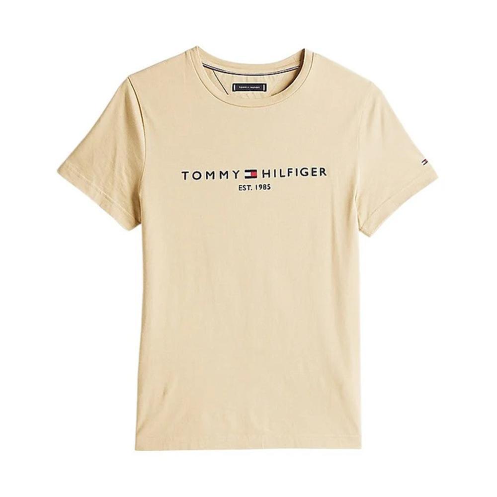 tommy hilfiger t-shirt tommy hilfiger. sabbia - foto 1