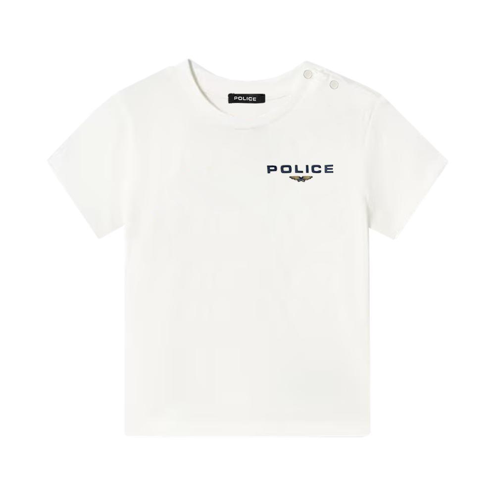 police t-shirt police. bianco - foto 1