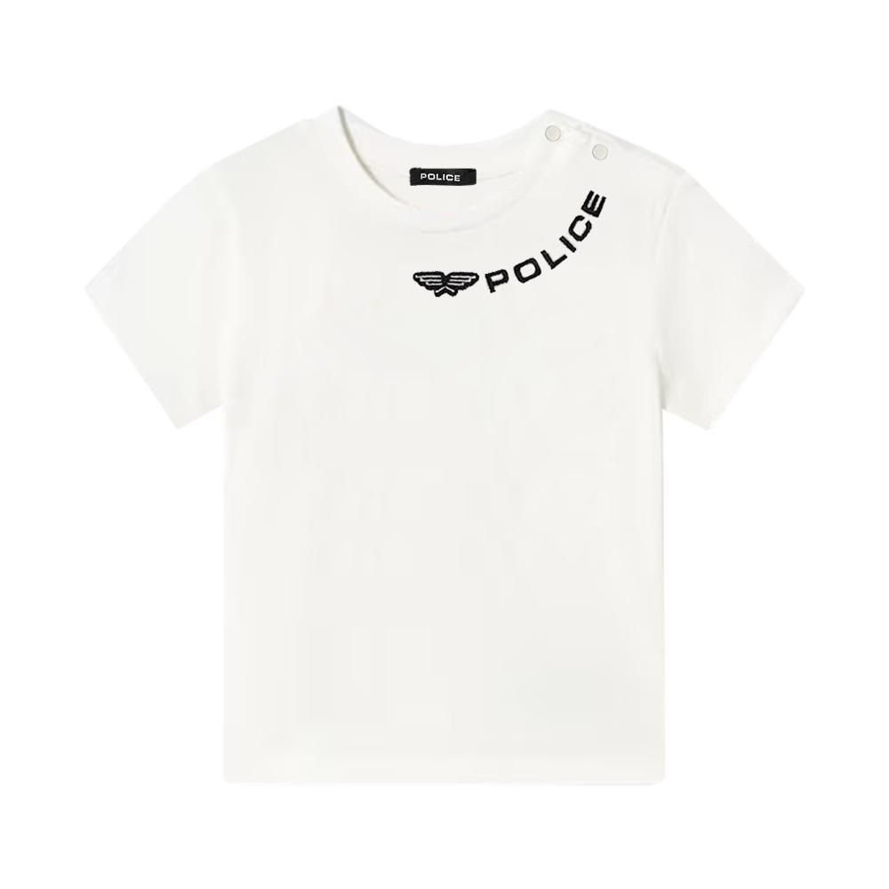 police t-shirt police. bianco - foto 1