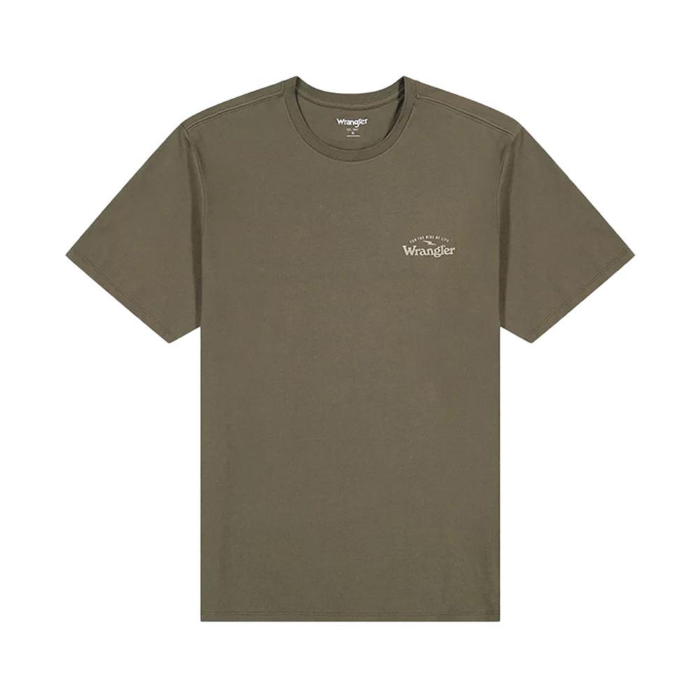 wrangler t-shirt wrangler. verde foresta - foto 1