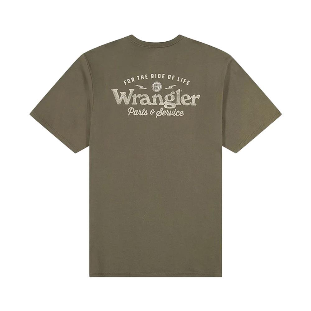 wrangler t-shirt wrangler. verde foresta - foto 2
