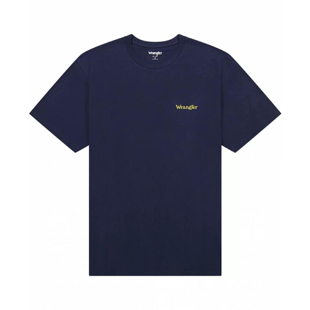 wrangler t-shirt wrangler. blu - foto 1