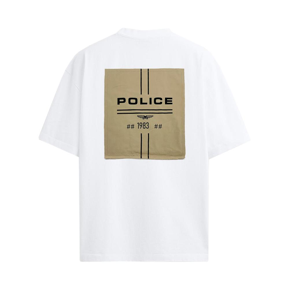 police t-shirt police. bianco - foto 2