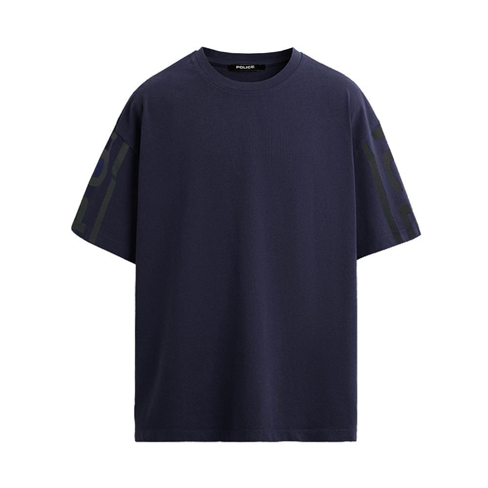 police t-shirt police. blu - foto 1