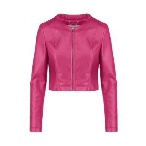 Giubbotto censured. fucsia