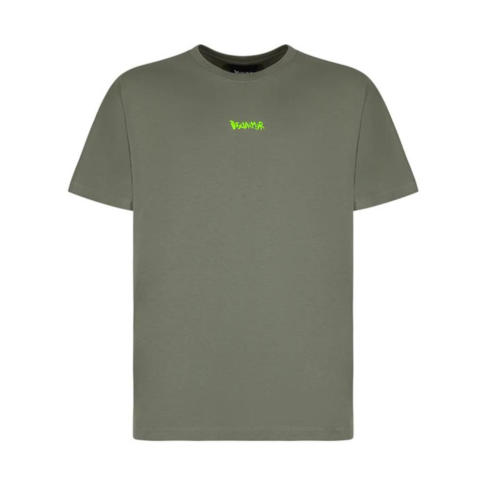 disclaimer t-shirt disclaimer. verde - foto 1