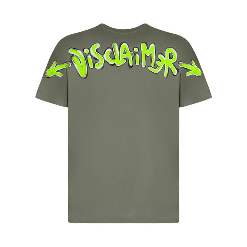 disclaimer t-shirt disclaimer. verde - foto 2