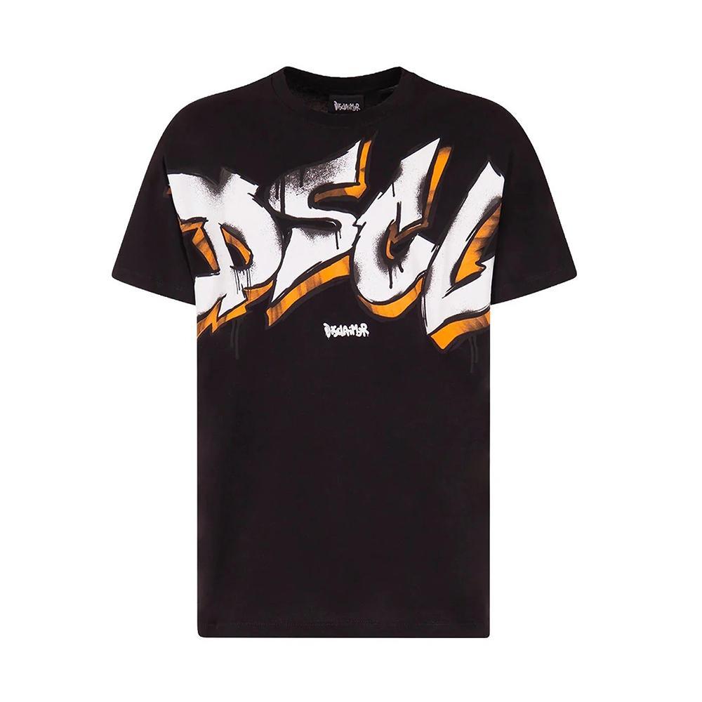 disclaimer t-shirt disclaimer. nero - foto 1